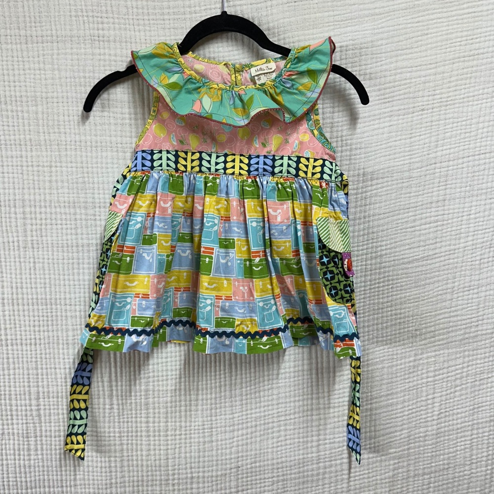 Matilda Jane It's A Wonderful Parade Lemonade Stand Trellis Top Size 4